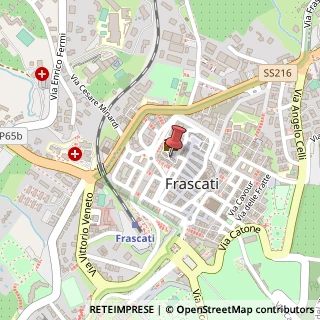 Mappa Via Giovanni Fontana, 10, 00044 Frascati, Roma (Lazio)