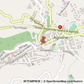 Mappa Via salita tamburi, n 18, 86081 Agnone, Isernia (Molise)