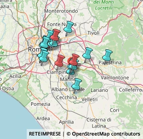 Mappa Via Principe Amedeo, 00044 Frascati RM, Italia (11.2435)