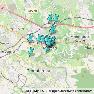 Mappa Via Amedeo Principe, 00044 Frascati RM, Italia (0.88176)