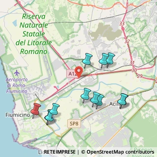 Mappa Complanare A91, 00054 Fiumicino RM, Italia (4.6925)