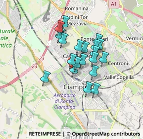 Mappa Via Pietro Mascagni, 00043 Ciampino RM, Italia (1.34)