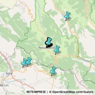 Mappa Via delle Pinete, 67032 Pescasseroli AQ, Italia (2.784)