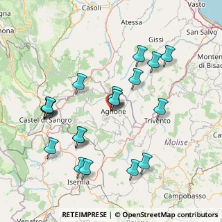 Mappa Via Castelfidardo, 86081 Agnone IS, Italia (17.034)
