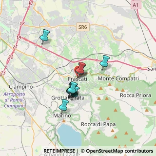 Mappa Via dell'Olmo, 00044 Frascati RM, Italia (2.64091)