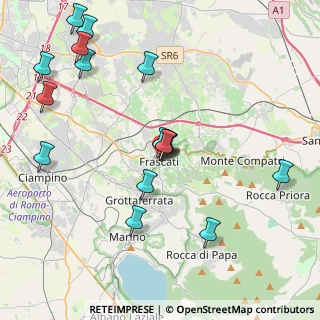 Mappa P.za Fabio Filzi, 00044 Frascati RM, Italia (4.84)