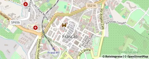 Mappa Frascati