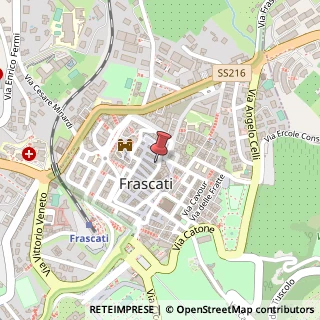 Mappa Piazza Fabio Filzi, 5, 00044 Frascati, Roma (Lazio)