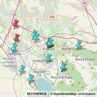 Mappa Via XX Settembre, 00044 Frascati RM, Italia (4.305)