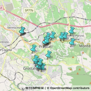 Mappa Via Marcantonio Colonna, 00044 Frascati RM, Italia (1.8055)