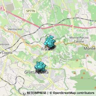 Mappa Via Cernaia, 00044 Frascati RM, Italia (1.3735)
