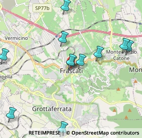 Mappa Via Duca di York, 00044 Frascati RM, Italia (2.36091)