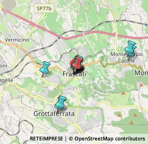 Mappa Via Marcantonio Colonna, 00040 Frascati RM, Italia (1.06538)