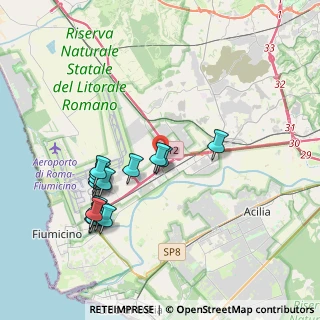 Mappa Via Geminiano Montanari Parco Commerciale Da Vinci, 00054 Fiumicino RM, Italia (4.12)