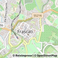 Kaart Frascati