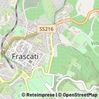 Mapa Frascati