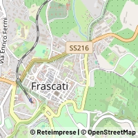Map Frascati