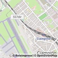 Hartă Ciampino