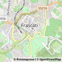 Kaart Frascati