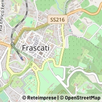 Karte Frascati