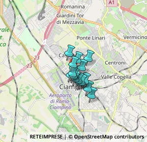 Mappa Via Franchi Ovidio, 00043 Ciampino RM, Italia (0.86933)