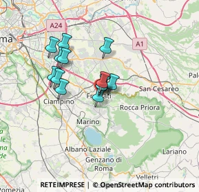 Mappa Corso S. Giuseppe Calasanzio, 00044 Frascati RM, Italia (5.30615)
