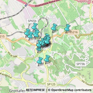 Mappa Via Giacomo Matteotti, 00044 Frascati RM, Italia (0.5205)