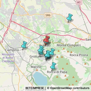 Mappa Via Cavour, 00044 Frascati RM, Italia (2.9975)
