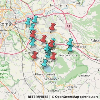 Mappa Via Garibaldi, 00044 Frascati RM, Italia (5.72158)