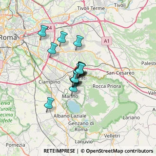 Mappa Via Giacomo Matteotti, 00044 Frascati RM, Italia (4.14067)