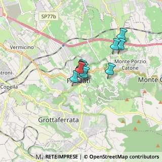 Mappa Via Cavour, 00044 Frascati RM, Italia (0.95917)