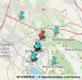 Mappa Corso S. Giuseppe Calasanzio, 00044 Frascati RM, Italia (3.22133)