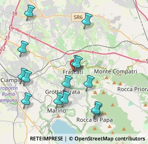 Mappa Corso S. Giuseppe Calasanzio, 00044 Frascati RM, Italia (4.48571)