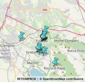 Mappa Corso S. Giuseppe Calasanzio, 00044 Frascati RM, Italia (1.85917)