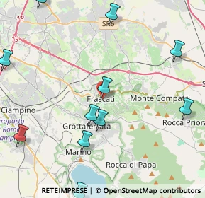 Mappa Corso S. Giuseppe Calasanzio, 00044 Frascati RM, Italia (5.72182)