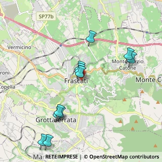 Mappa Via Rapini, 00044 Frascati RM, Italia (2.28)