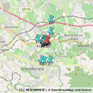 Mappa Via Rapini, 00044 Frascati RM, Italia (0.743)