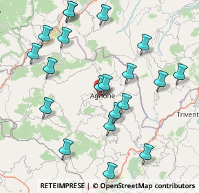 Mappa 86081 Agnone IS, Italia (9.3495)