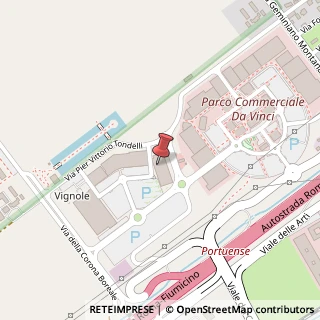 Mappa Via Rino Gaetano, 5, 00054 Fiumicino, Roma (Lazio)