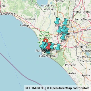 Mappa 00054 Roma RM, Italia (9.98563)
