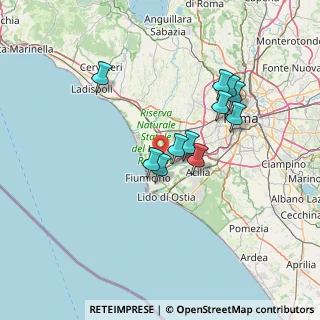 Mappa 00054 Roma RM, Italia (12.57182)