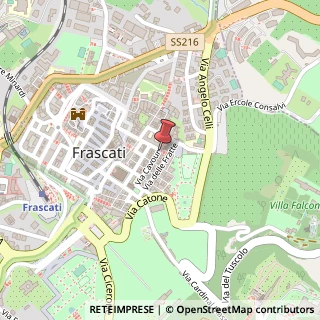 Mappa Via Cavour, 80, 00044 Frascati, Roma (Lazio)