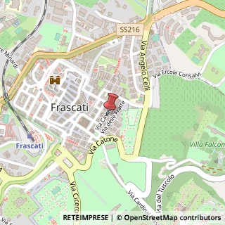 Mappa Via Cavour, 54, 00044 Frascati, Roma (Lazio)