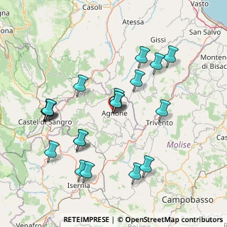 Mappa Via Giacomo Matteotti, 86081 Agnone IS, Italia (17.0585)