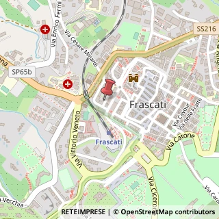 Mappa Via Felice Ferri, 4, 00044 Frascati, Roma (Lazio)