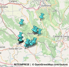 Mappa 67032 Pescasseroli AQ, Italia (12.8365)
