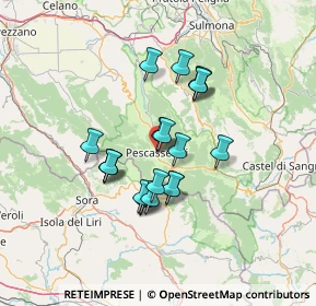 Mappa 67032 Pescasseroli AQ, Italia (11.37)