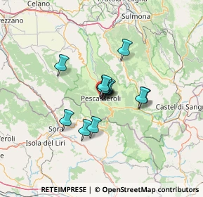 Mappa 67032 Pescasseroli AQ, Italia (7.99615)