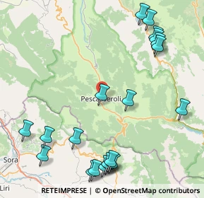 Mappa 67032 Pescasseroli AQ, Italia (11.4695)