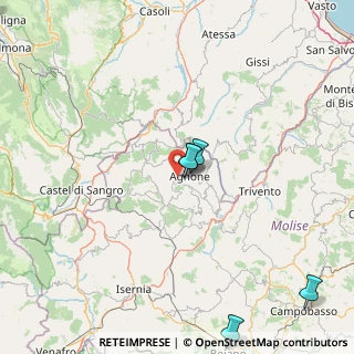 Mappa Torrente Verrino, 86081 Agnone IS, Italia (38.52083)